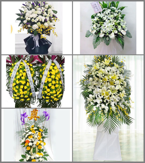 河南新乡凤泉区耿黄乡白事花篮预定